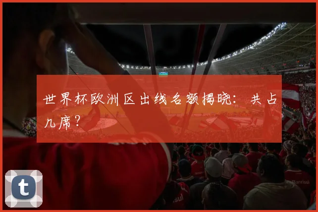 世界杯欧洲区出线名额揭晓:共占几席?