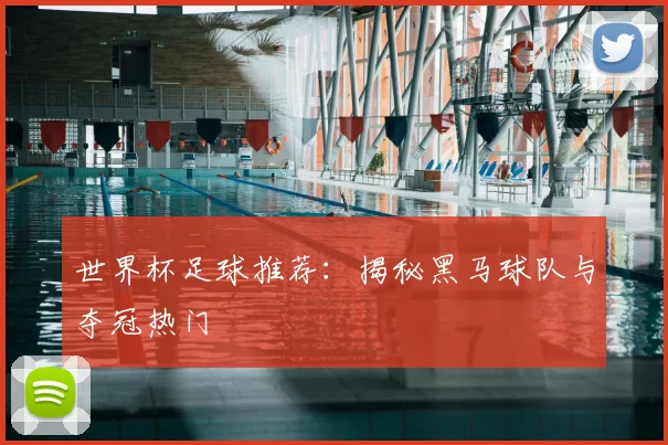 世界杯足球推荐:揭秘黑马球队与夺冠热门