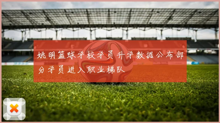 姚明篮球学校学员升学数据公布部分学员进入职业梯队