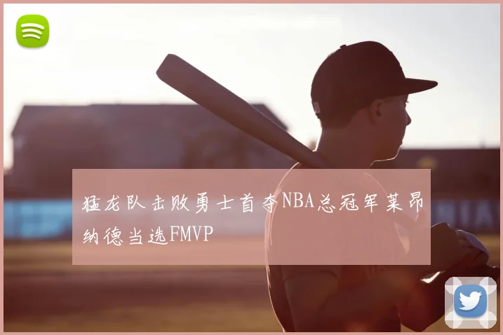 猛龙队击败勇士首夺NBA总冠军莱昂纳德当选FMVP