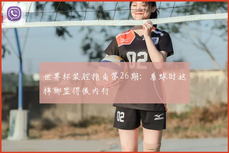 世界杯装腔指南第26期:看球时这样聊显得很内行