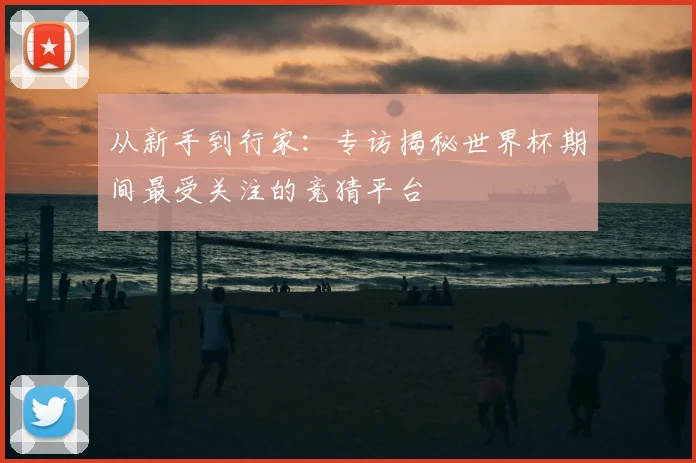 从新手到行家：专访揭秘世界杯期间最受关注的竞猜平台