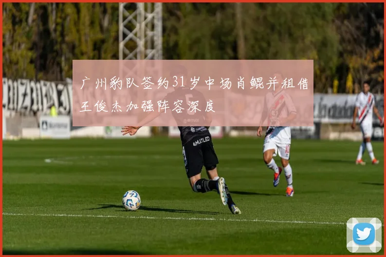 广州豹队签约31岁中场肖鲲并租借王俊杰加强阵容深度
